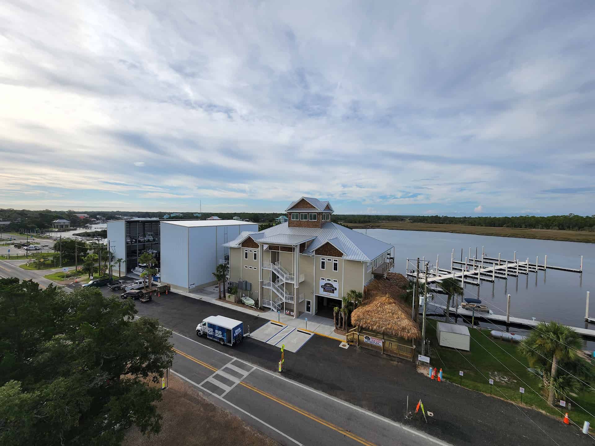 Boat Storage Steinhatchee Marina at Deadman Bay